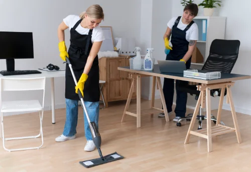 Nettoyage de bureau professionnel à Steinbrunn-le-Haut