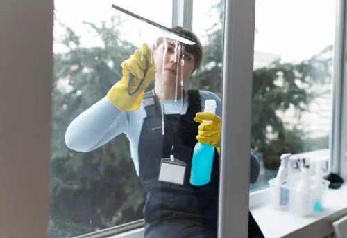 Nettoyage de vitres intérieures et extérieures à Steinbrunn-le-Haut